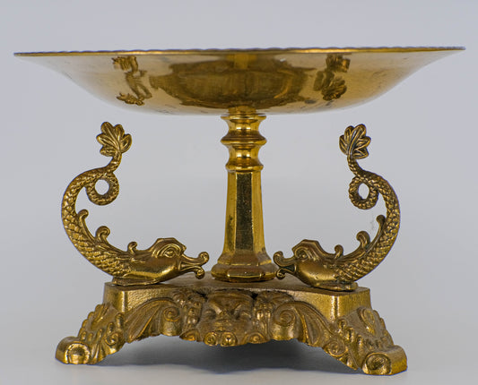 Vintage ornate fruit bowl or tazza.